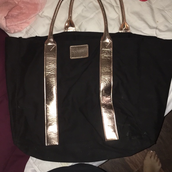 PINK Victoria's Secret Bags Rose Gold And Black Victoria Secret